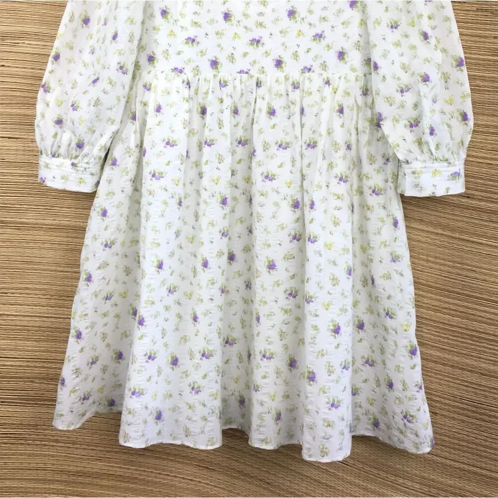 HYACINTH HOUSE Tuckernuck Sweet Floral Amelia Mini Dress Size XS